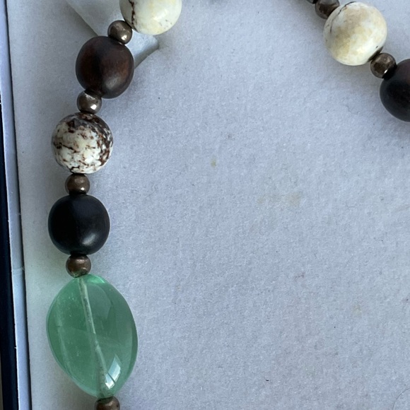 Natural semi precious necklace - Picture 6 of 14